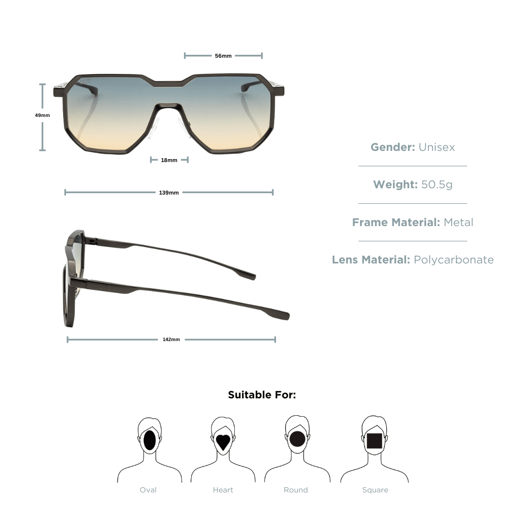 QUE METAL AVIATOR - SMALL