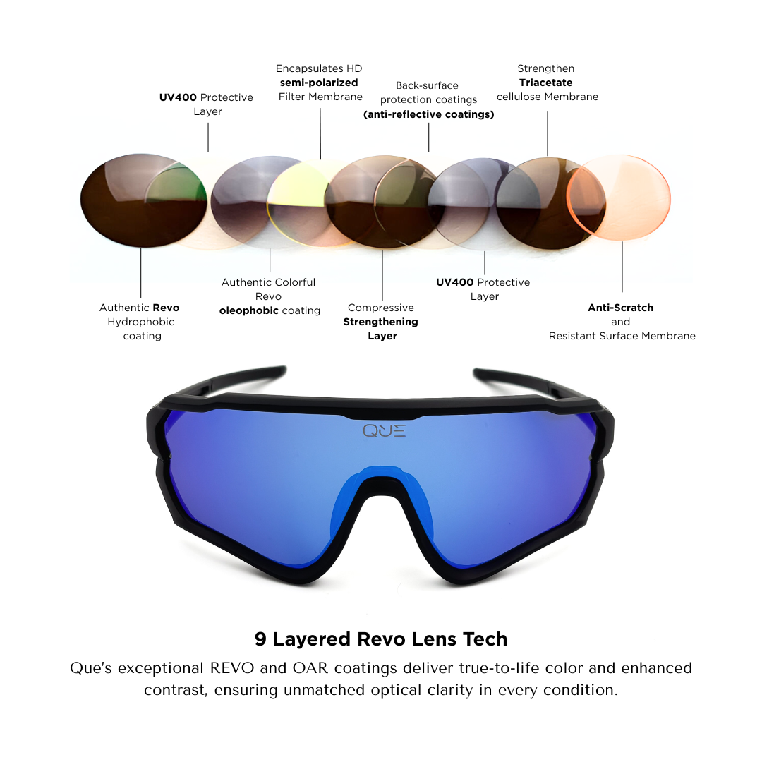 QUE TRACK (TR90) - WITH OPTICAL FRAME