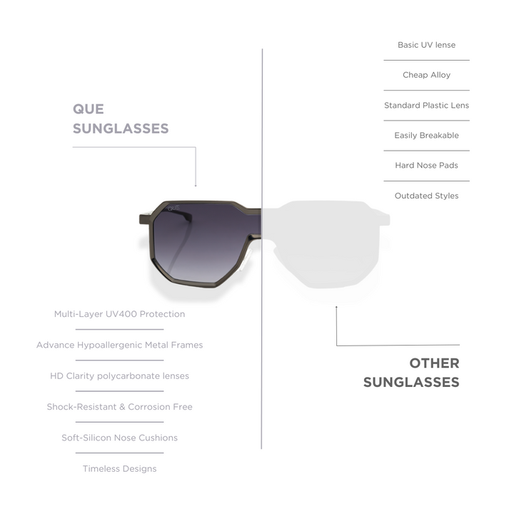 QUE METAL AVIATOR - SMALL