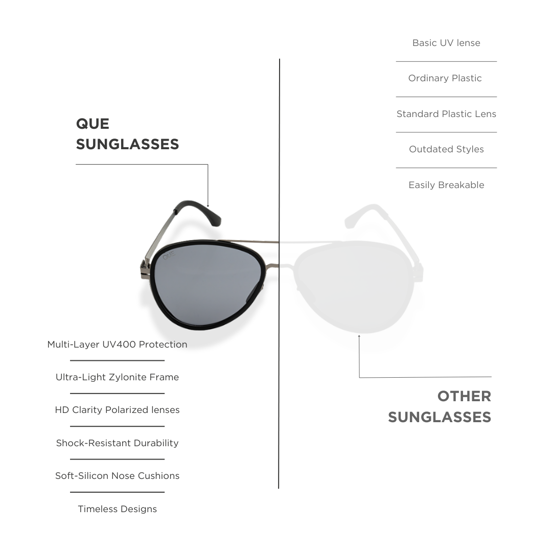 QUE CLASSIC AVIATOR - LIGHT WEIGHT - MEDIUM