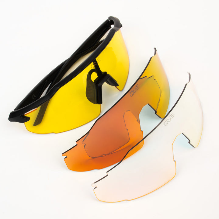 QUE FIT (TR90) - WITH 3 INTERCHANGEABLE LENSES
