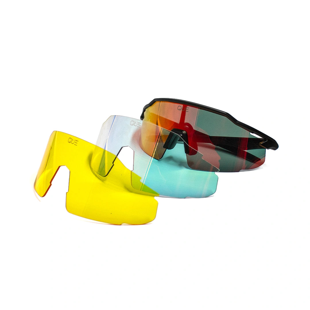 QUE FIT (TR90) - WITH 3 INTERCHANGEABLE LENSES