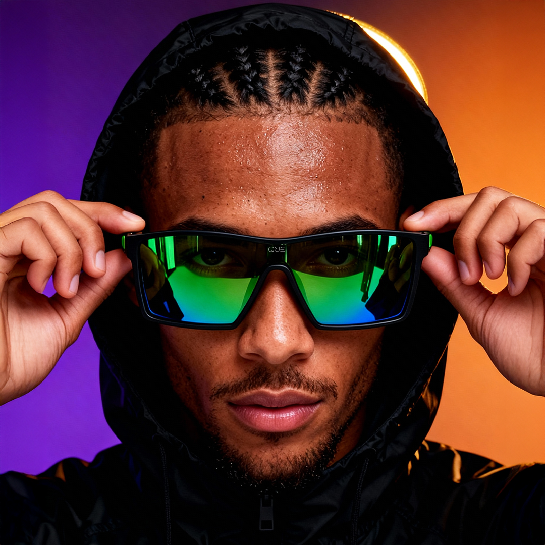 QUE FOREST (TR90) - ADJUSTABLE NOSEPAD | ANTI-SLIP TEMPLE DESIGN | SPRING HINGE MECHANISM