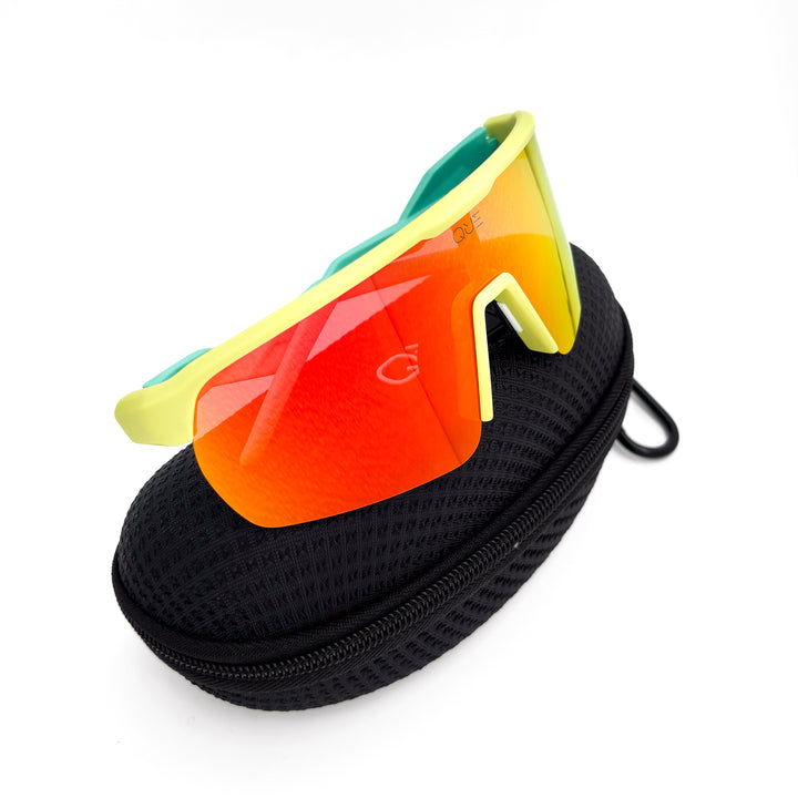 QUE SUNBURST (TR90) - ADJUSTABLE NOSEPAD | ANTI-SLIP TEMPLE DESIGN | SPRING HINGE MECHANISM