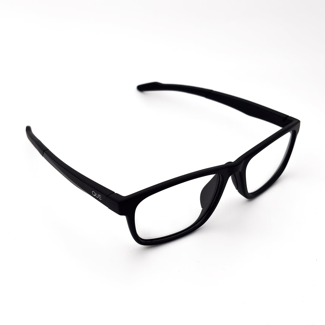QUE LITE (TR90) - ADJUSTABLE NOSEPAD | ANTI-SLIP TEMPLE DESIGN | SPRING HINGE MECHANISM