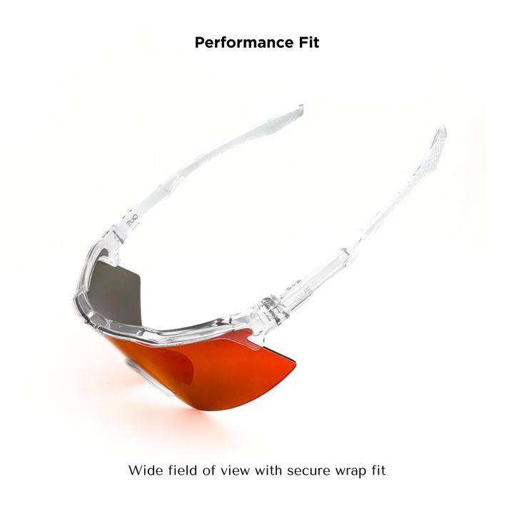 QUE RED BOLT (TR90) - ADJUSTABLE NOSEPAD | ANTI-SLIP TEMPLE DESIGN | SPRING HINGE MECHANISM