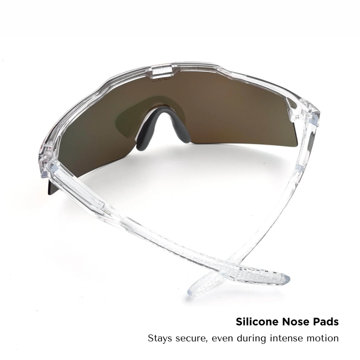 QUE RED BOLT (TR90) - ADJUSTABLE NOSEPAD | ANTI-SLIP TEMPLE DESIGN | SPRING HINGE MECHANISM