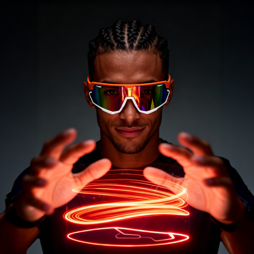 QUE RIDE (TR90) - ADJUSTABLE NOSEPAD | ANTI-SLIP TEMPLE DESIGN | SPRING HINGE MECHANISM