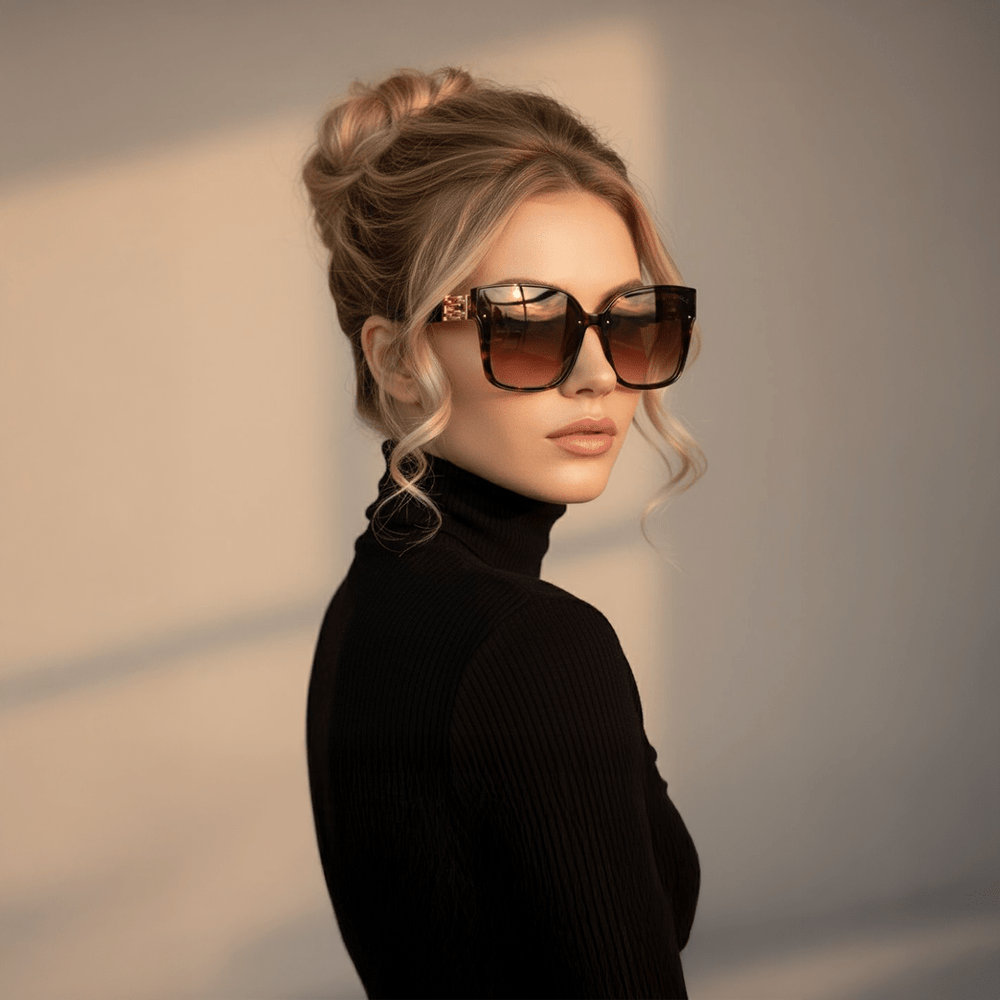 QUE COCO GLAZE : OVERSIZED - Wayfarer - Que Universe