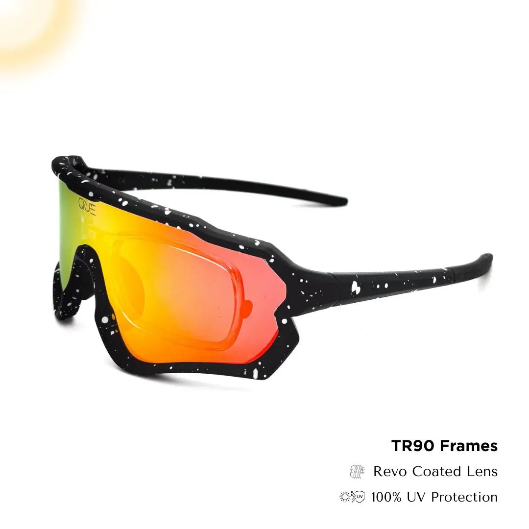 QUE DAPPLE (TR90) - WITH OPTICAL FRAME - Sports - Que Universe