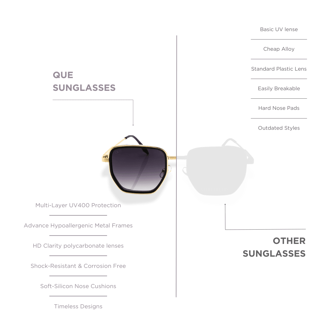 QUE ICONIC - MEDIUM - Aviator - Que Universe