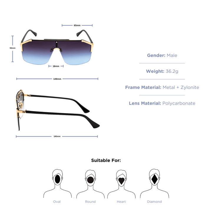 QUE LIMITLESS - LARGE - Aviator - Que Universe