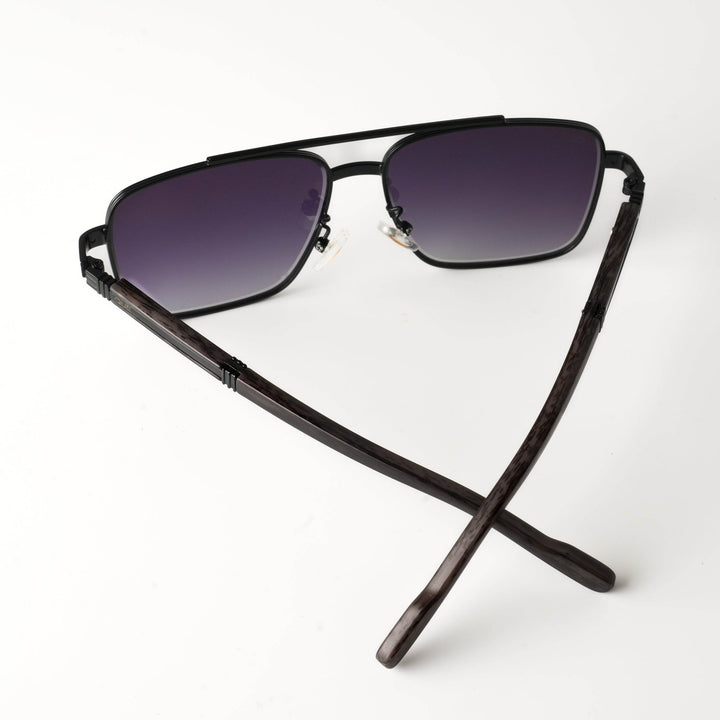QUE METALLIC - WOODEN FRAME(MEDIUM) - Aviator - Que Universe