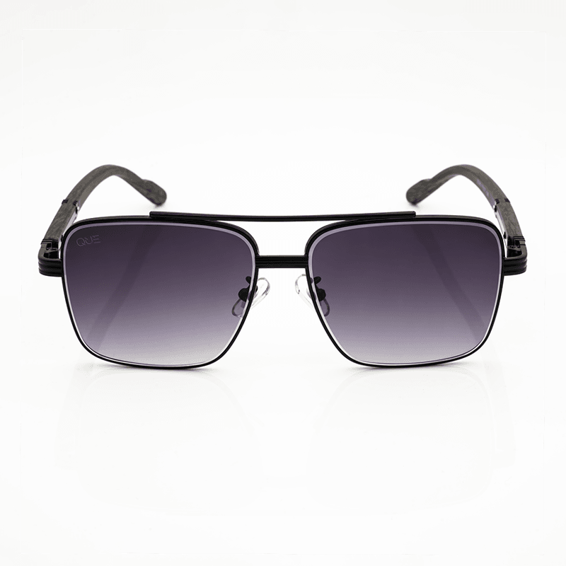 QUE METALLIC - WOODEN FRAME(MEDIUM) - Aviator - Que Universe