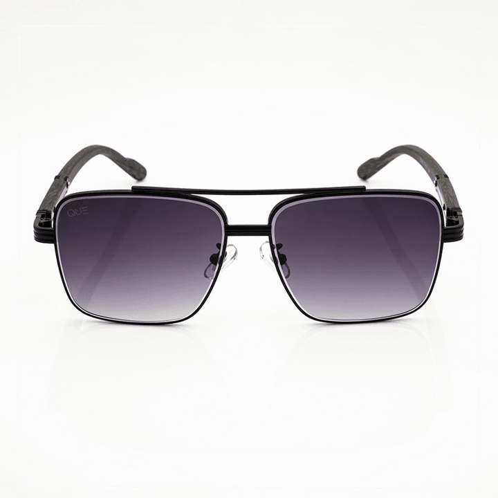 QUE METALLIC - WOODEN FRAME(MEDIUM) - Aviator - Que Universe