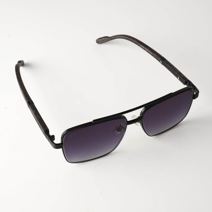 QUE METALLIC - WOODEN FRAME(MEDIUM) - Aviator - Que Universe
