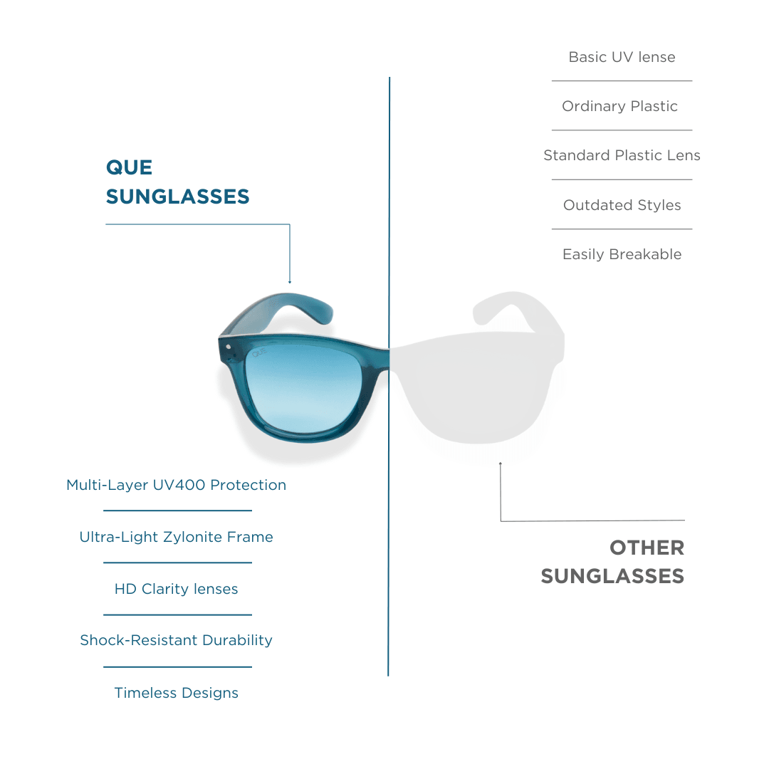 QUE STUDDED SQUARE - Wayfarer - Que Universe