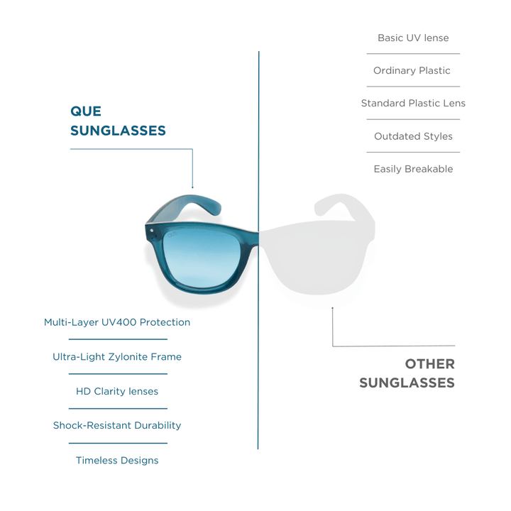 QUE STUDDED SQUARE - Wayfarer - Que Universe